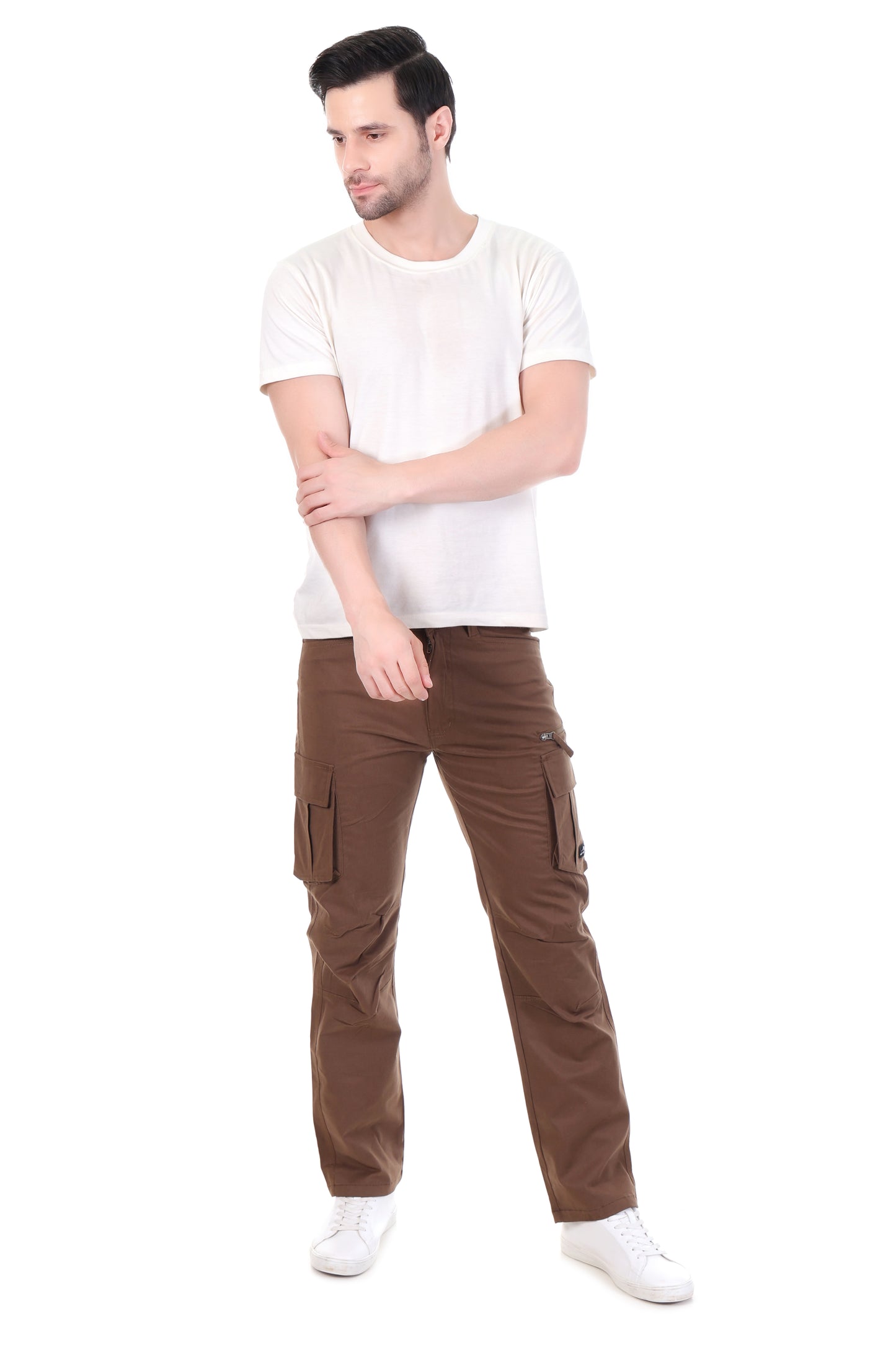7 Pocket Utility Cargo Pants – Brown