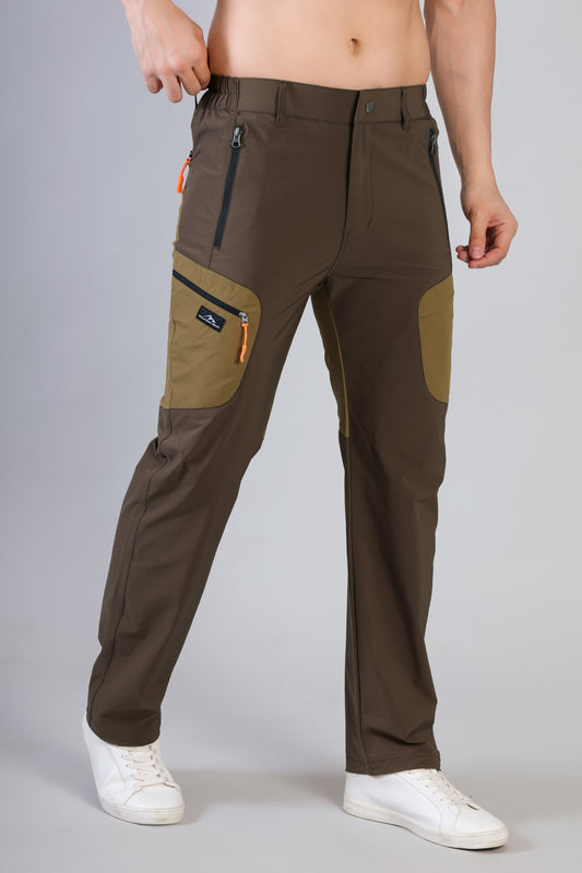 Summer Quick-Dry Trek Pants – 4 Pocket Stretch Edition Brown (ARTICLE 13)
