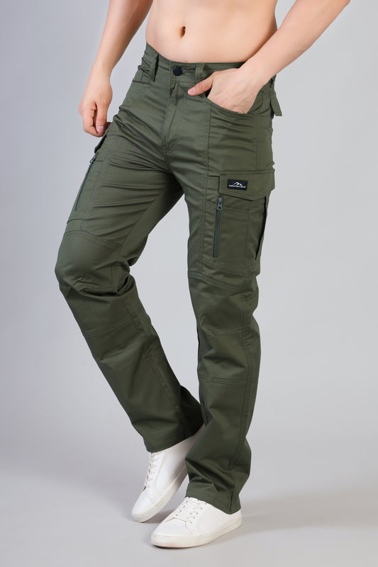 Utility Pro Tactical Cargo Pants – Rugged & Flexible Deep Green