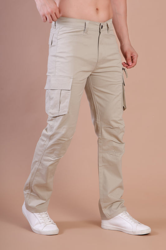 7 Pocket Utility Cargo Pants – Off White