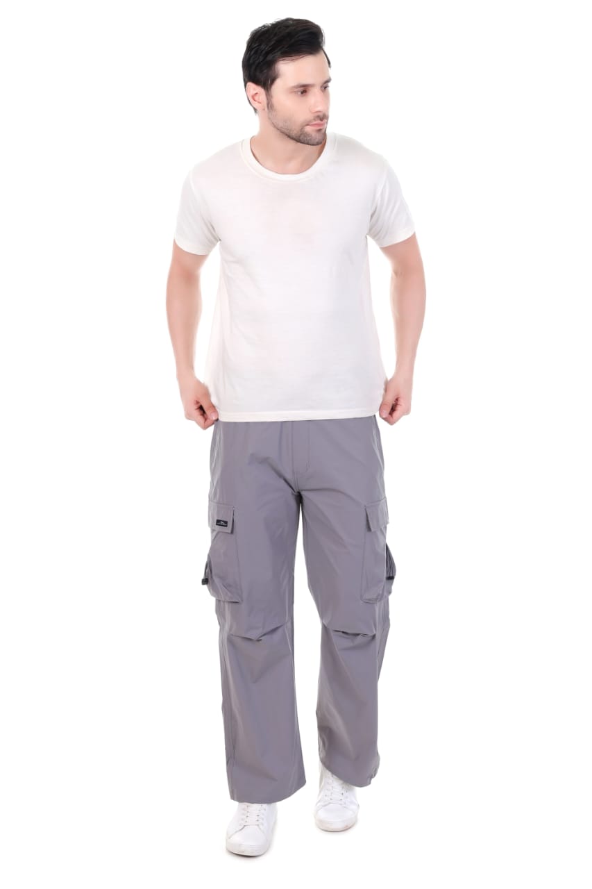 Baggy Fit Lightweight Trek Pants – Quick Dry Edition Light Grey (ARTICLE 56)