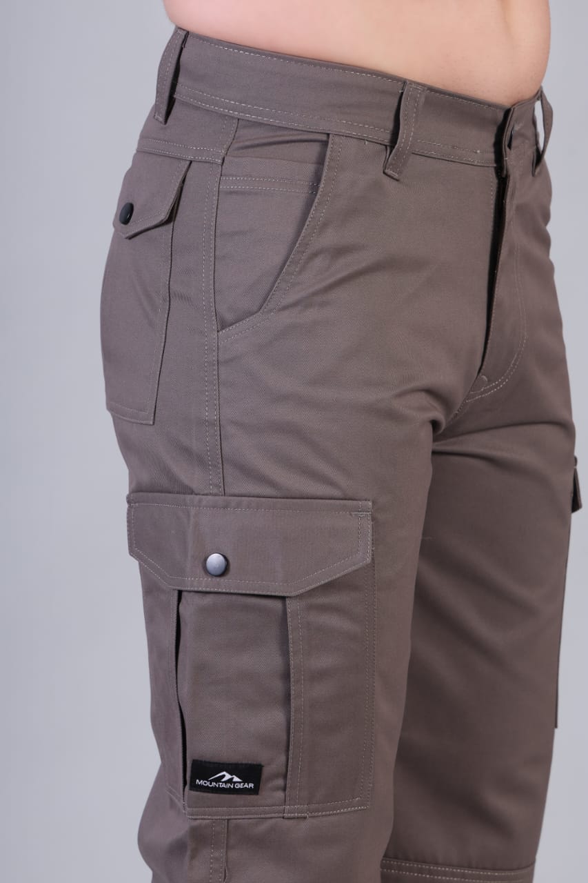 Men’s Loose Fit Classic Cargo Pants Dark Matty