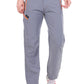 Lightweight Stretch Trekking Pant (Light Grey with Orange Zips)