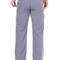 Lightweight Stretch Trekking Pant (Light Grey with Orange Zips)