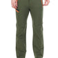 Lightweight Stretch Trekking Pant (Olive with Orange Zips)