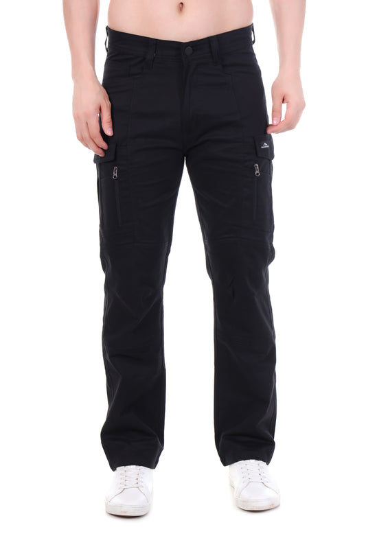 Utility Pro Tactical Cargo Pants – Rugged & Flexible Black