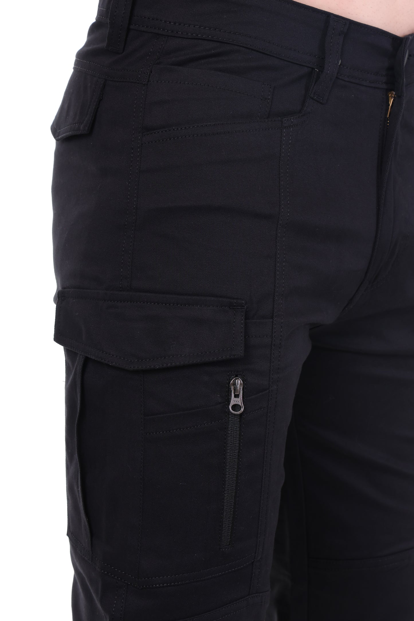 Utility Pro Tactical Cargo Pants – Rugged & Flexible Black