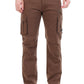7 Pocket Utility Cargo Pants – Brown
