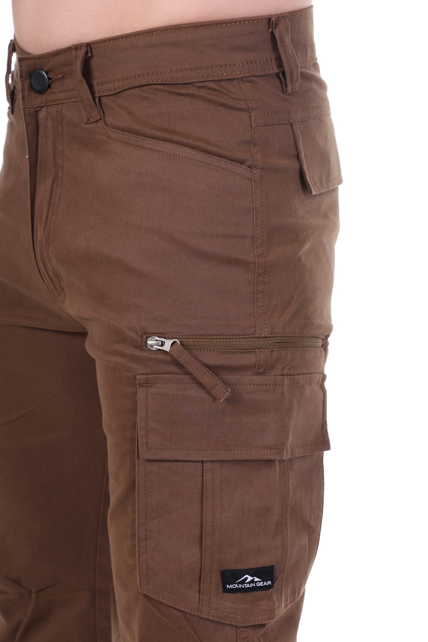 7 Pocket Utility Cargo Pants – Brown