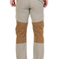 Men’s Summer Trek Pants with Ventilation Brown Color