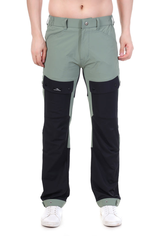 Men’s Summer Trek Pants with Ventilation Black Color
