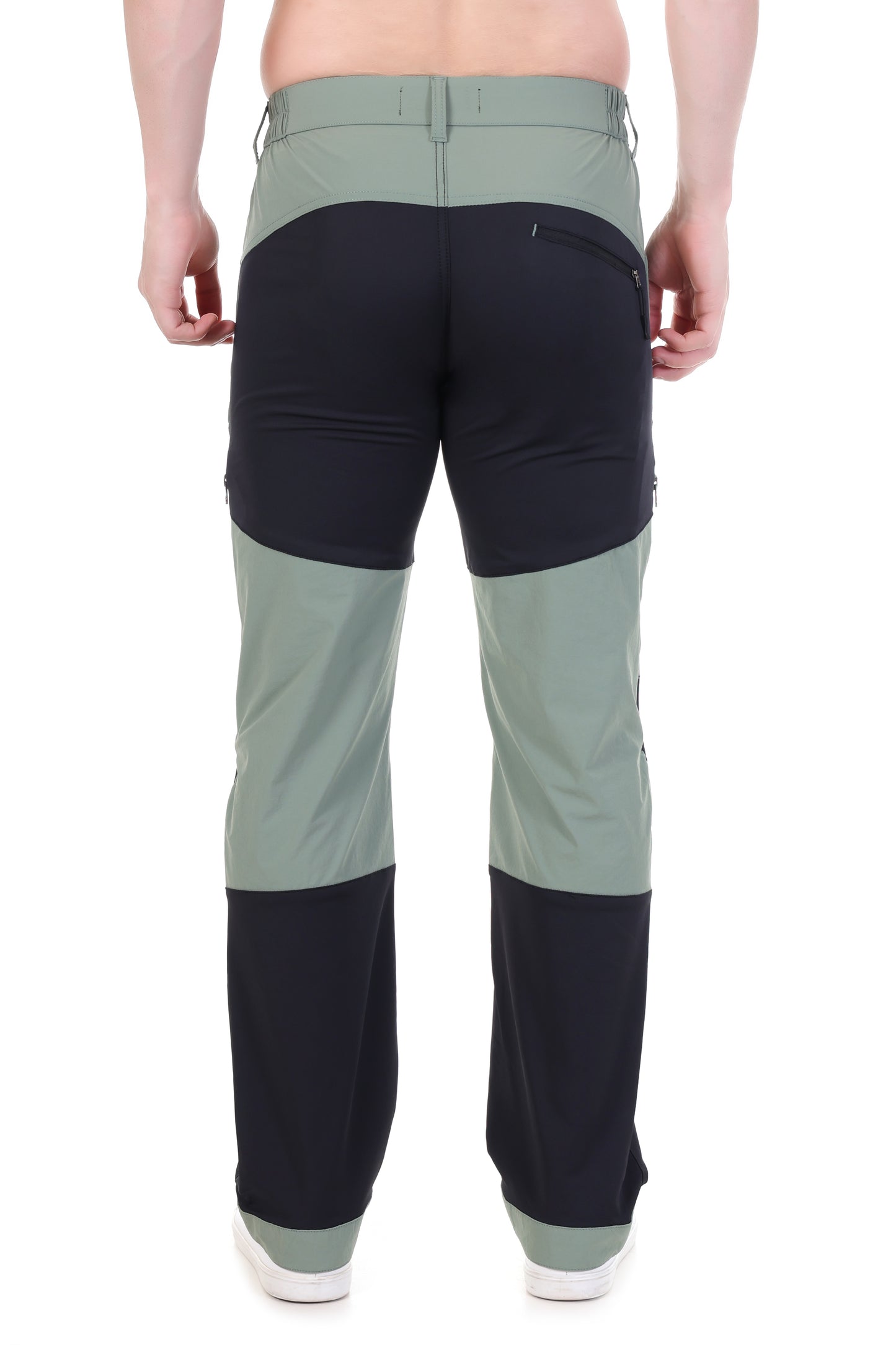 Men’s Summer Trek Pants with Ventilation Black Color