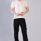 Men’s Premium 7-Pocket Cargo Pants – Buttoned Pocket Edition Black