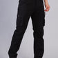 Men’s Premium 7-Pocket Cargo Pants – Buttoned Pocket Edition Black