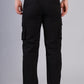 Men’s Premium 7-Pocket Cargo Pants – Buttoned Pocket Edition Black