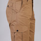 Men’s Loose Fit Classic Cargo Pants – Coffee Brown