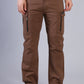 Utility Pro Tactical Cargo Pants – Rugged & Flexible Brown
