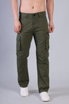 Men’s Premium 7-Pocket Cargo Pants – Buttoned Pocket Edition Olive