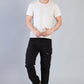 Multi-Pocket Outdoor Cargo Pants – Rugged Style Black