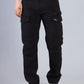 Multi-Pocket Outdoor Cargo Pants – Rugged Style Black