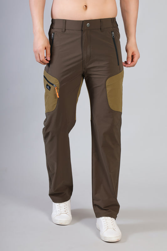 Summer Quick-Dry Trek Pants – 4 Pocket Stretch Edition Brown