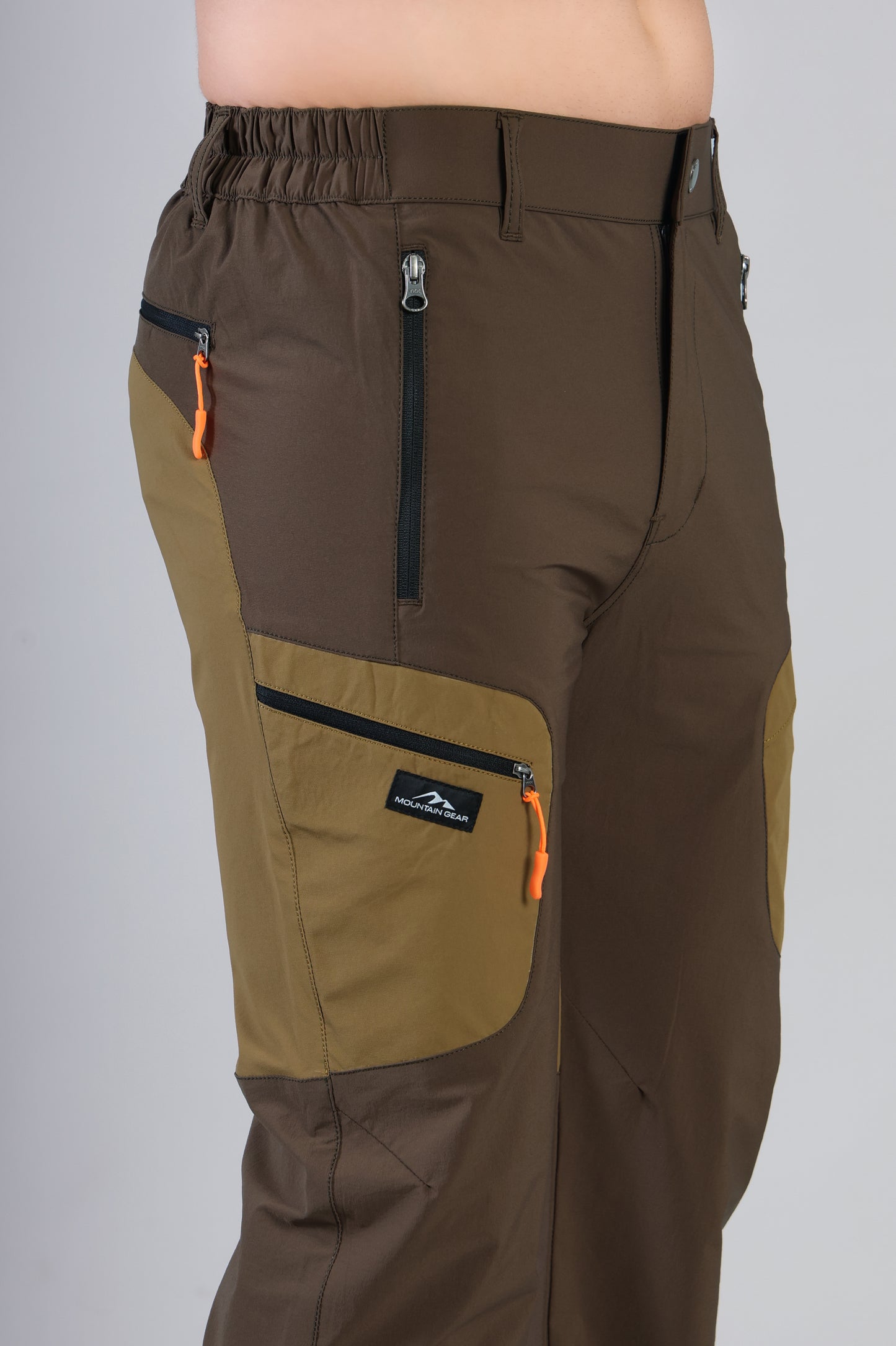 Summer Quick-Dry Trek Pants – 4 Pocket Stretch Edition Brown