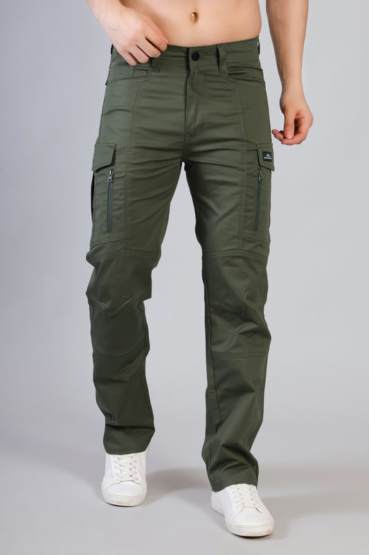 Utility Pro Tactical Cargo Pants – Rugged & Flexible Deep Green