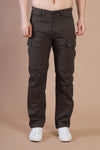 Multi-Pocket Outdoor Cargo Pants – Rugged Style Brown