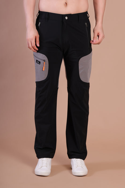 Summer Quick-Dry Trek Pants – 4 Pocket Stretch Edition Black