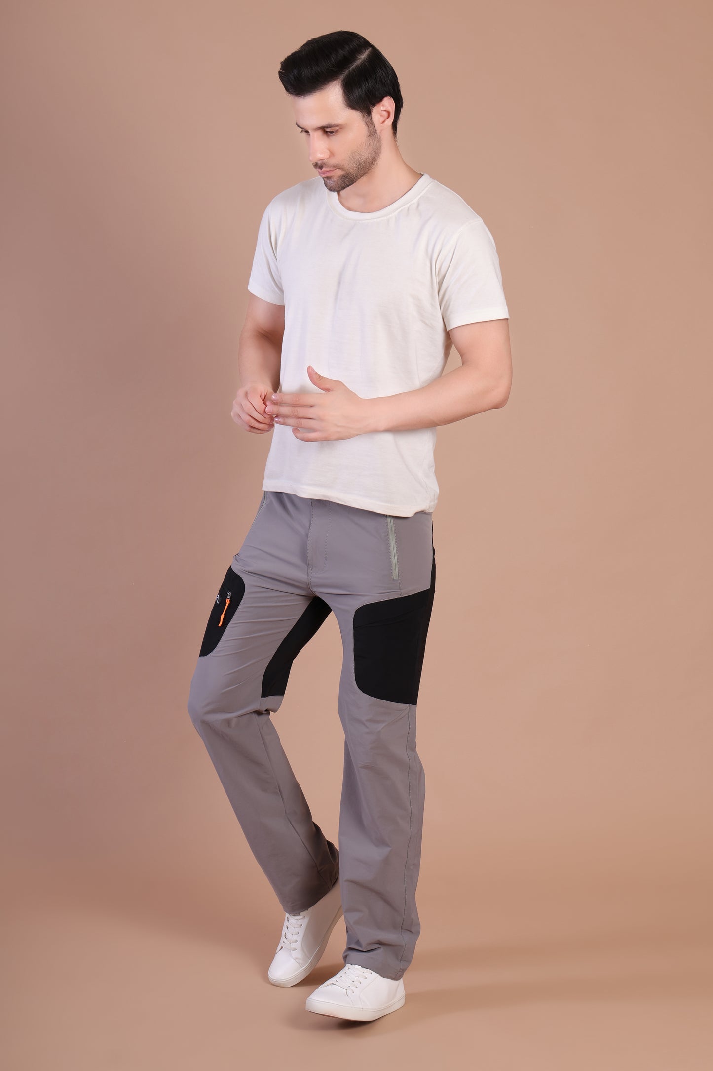 Summer Quick-Dry Trek Pants – 4 Pocket Stretch Edition Grey