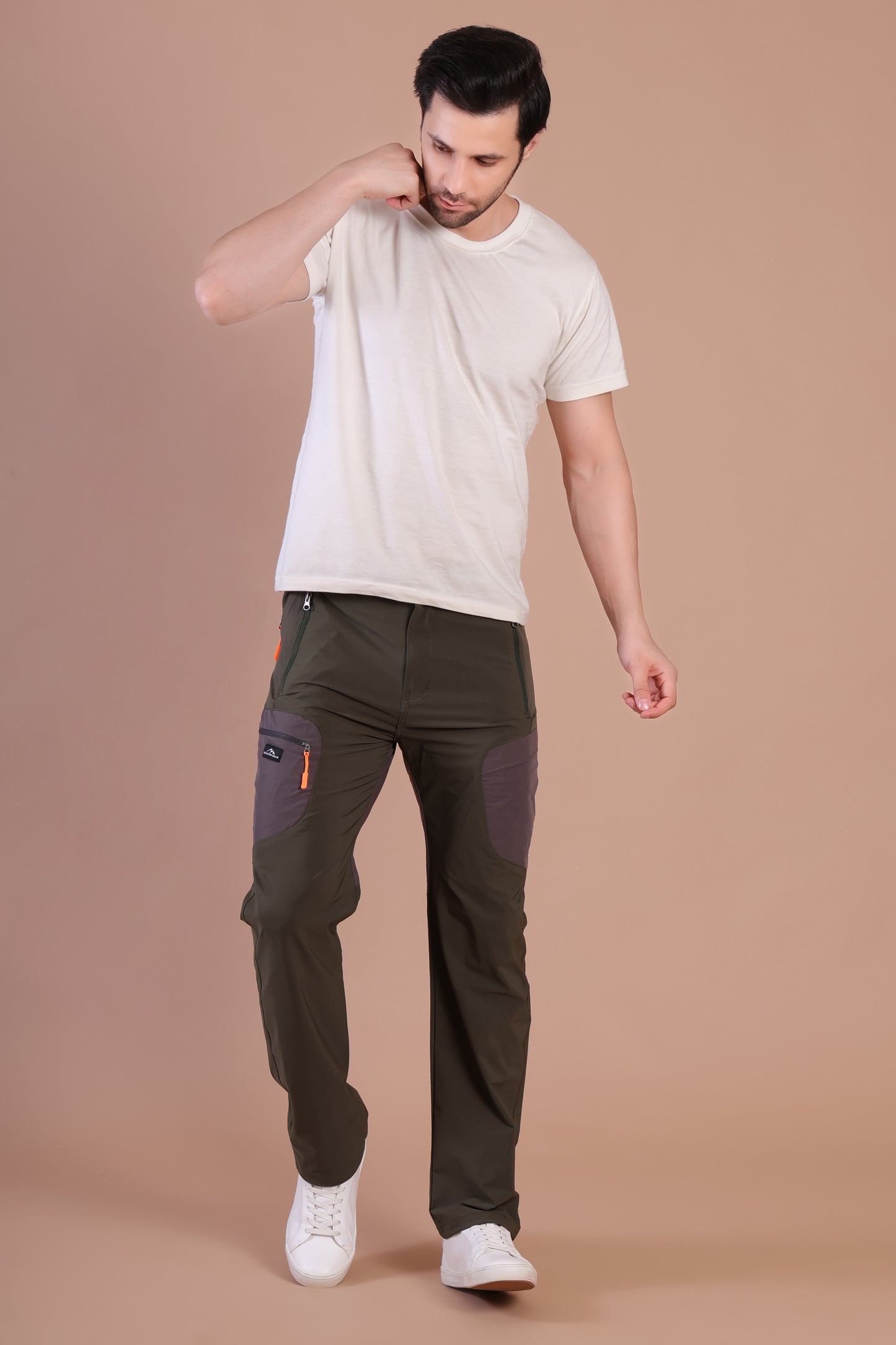 Summer Quick-Dry Trek Pants – 4 Pocket Stretch Edition Olive Grey
