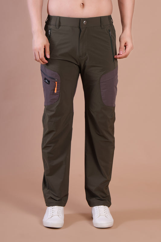Summer Quick-Dry Trek Pants – 4 Pocket Stretch Edition Olive Grey