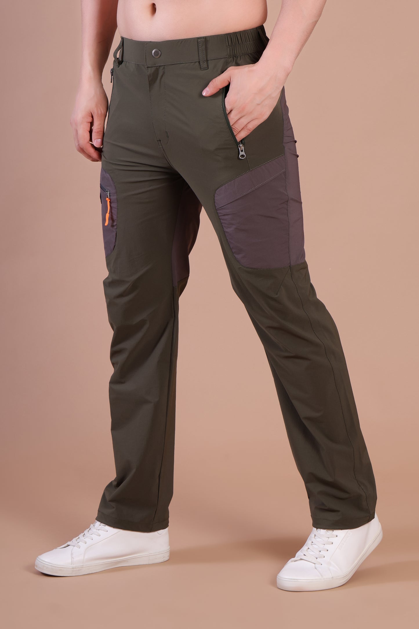 Summer Quick-Dry Trek Pants – 4 Pocket Stretch Edition Olive Grey