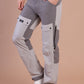 Men’s Summer Trek Pants with Ventilation Grey Color