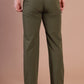 Lightweight Stretch Trekking Pant (Deep Green with Orange Zips)