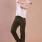 Lightweight Stretch Trekking Pant (Brown with Orange Zips)