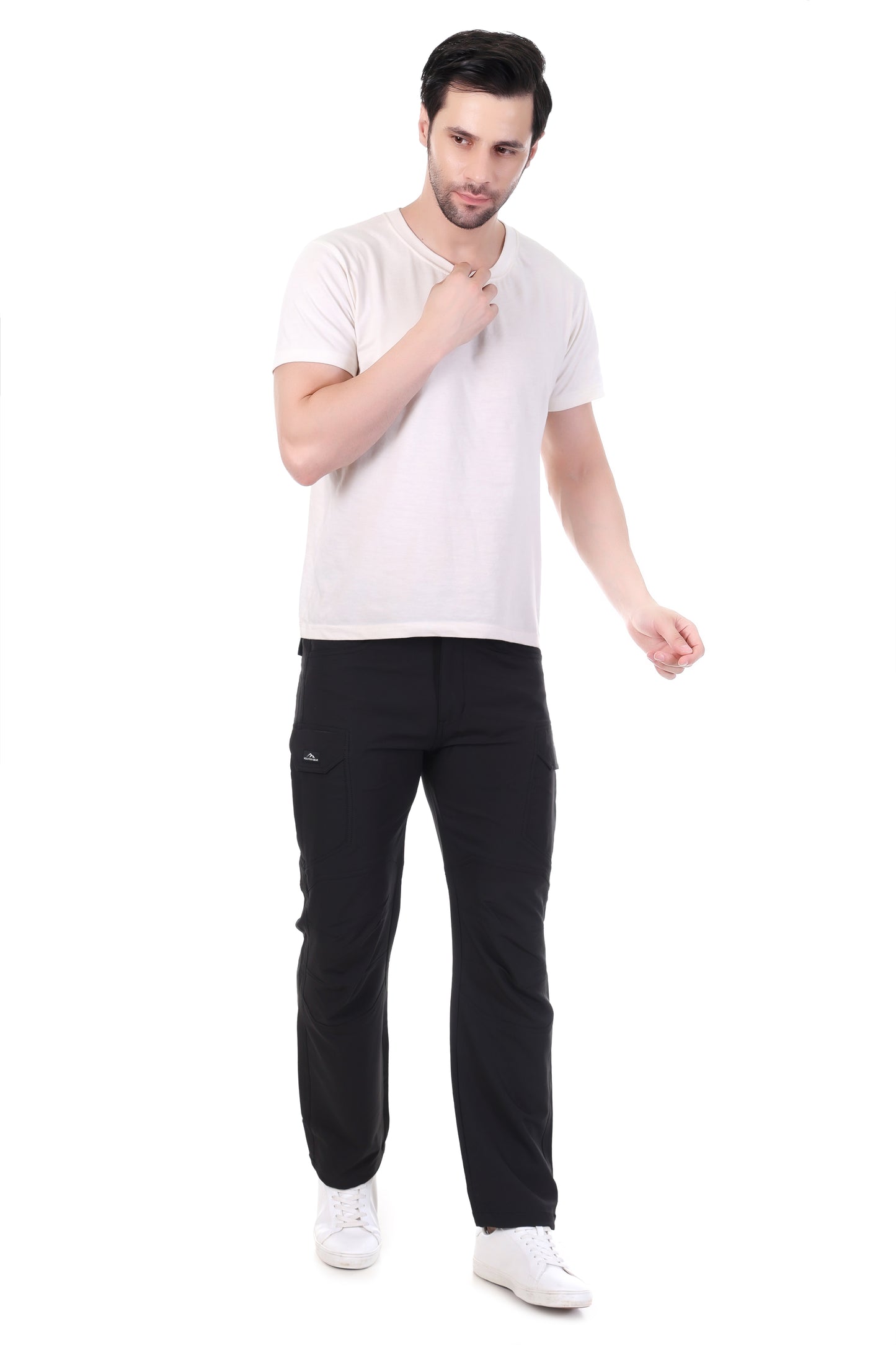 High-Performance Trekking Pants – Multi Pocket Comfort Black
