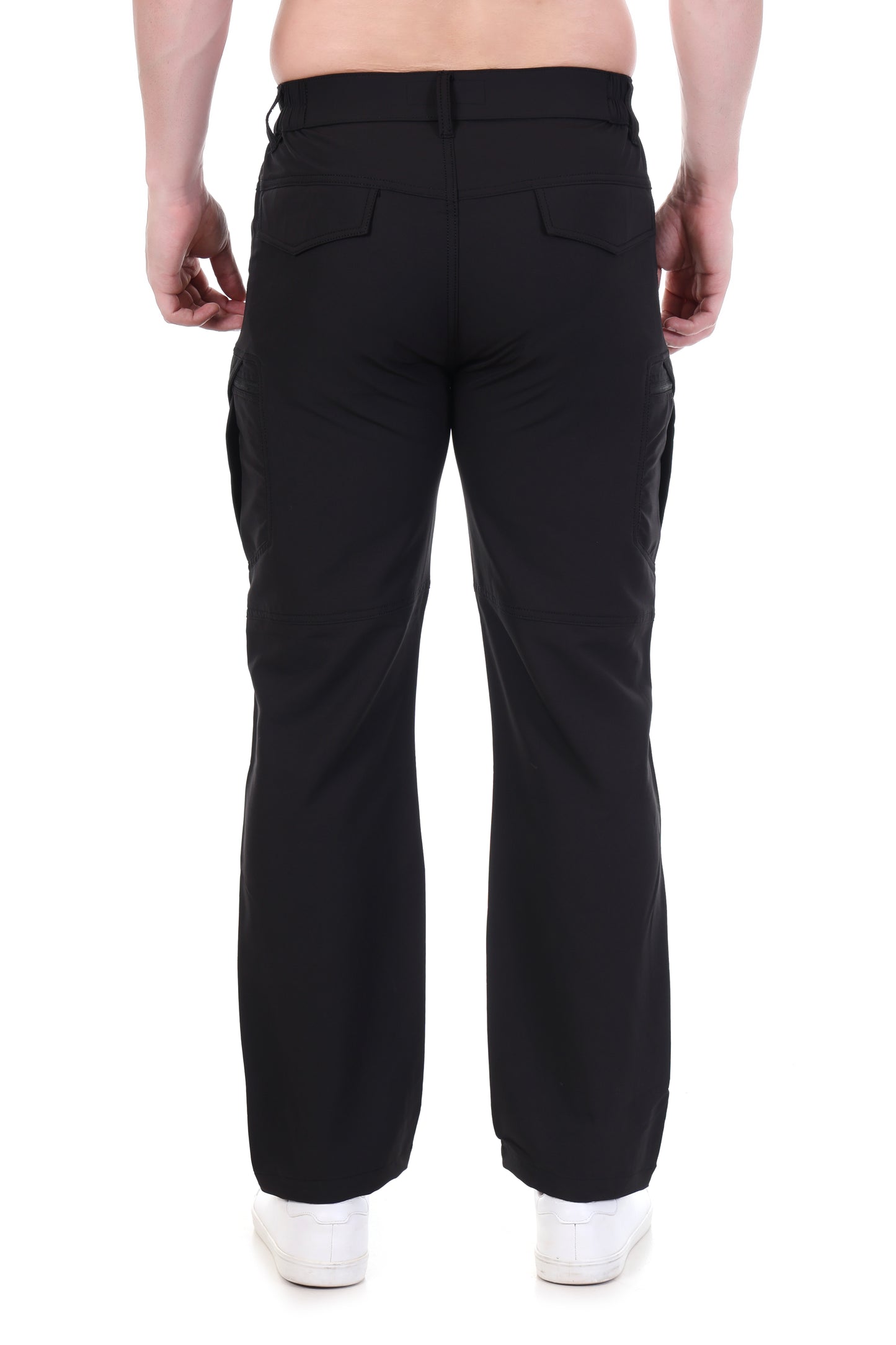 High-Performance Trekking Pants – Multi Pocket Comfort Black