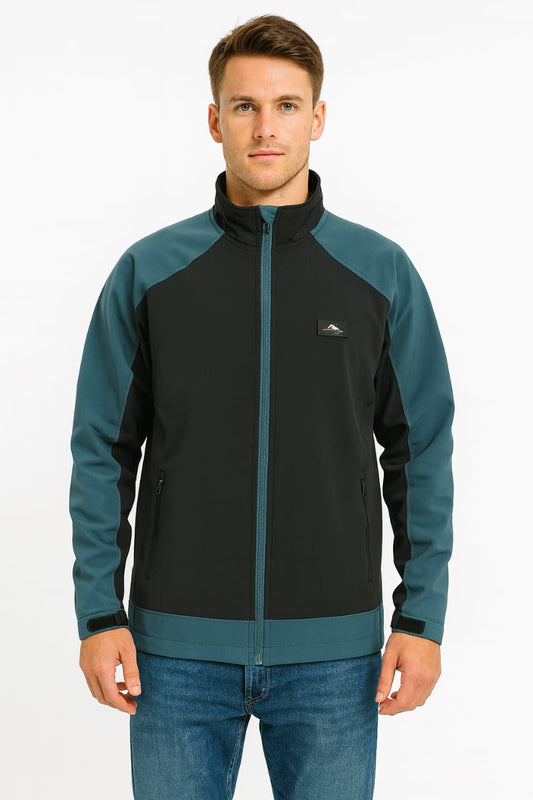 Dual-Tone Softshell Windcheater Jacket – Outdoor Performance (Article 5)
