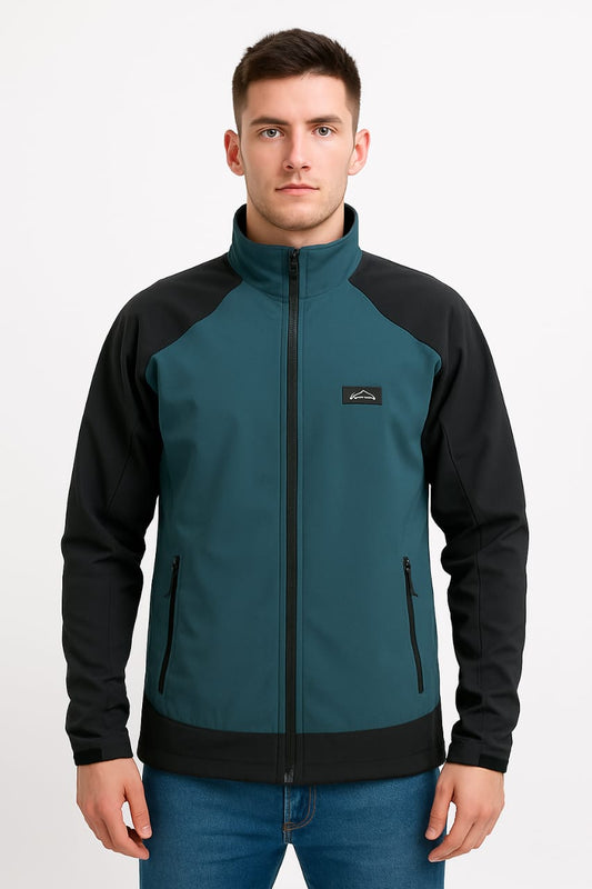 Dual-Tone Softshell Windcheater Jacket – Outdoor Performance (Article 5)