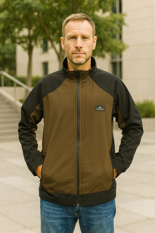 Dual-Tone Softshell Windcheater Jacket – Outdoor Performance (Article 5)