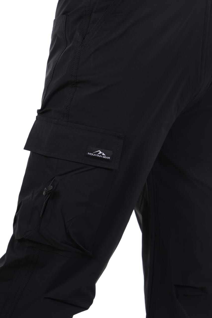 Baggy Fit Lightweight Trek Pants – Quick Dry Edition Black
