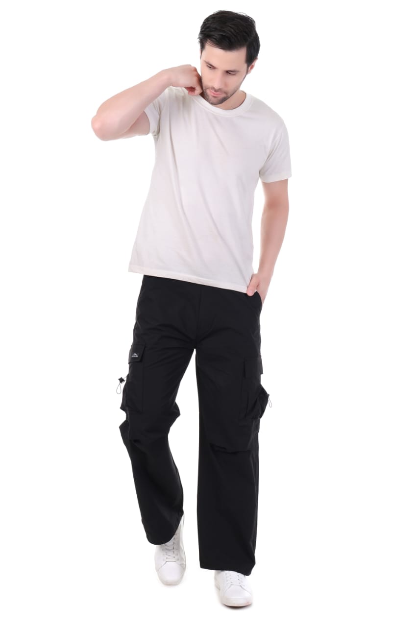 Baggy Fit Lightweight Trek Pants – Quick Dry Edition Black