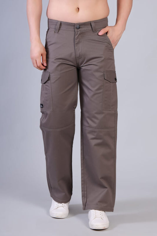 Men’s Loose Fit Classic Cargo Pants Dark Matty