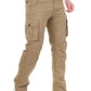 Men’s Premium 7-Pocket Cargo Pants – Buttoned Pocket Edition Beige