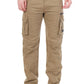 Men’s Premium 7-Pocket Cargo Pants – Buttoned Pocket Edition Beige